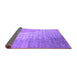 Sideview of Abstract Purple Contemporary Rug, con1306pur