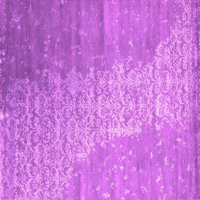 Square Machine Washable Abstract Pink Contemporary Rug, wshcon1306pnk