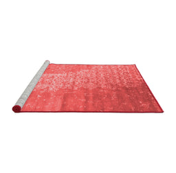 Contemporary Red Washable Rugs