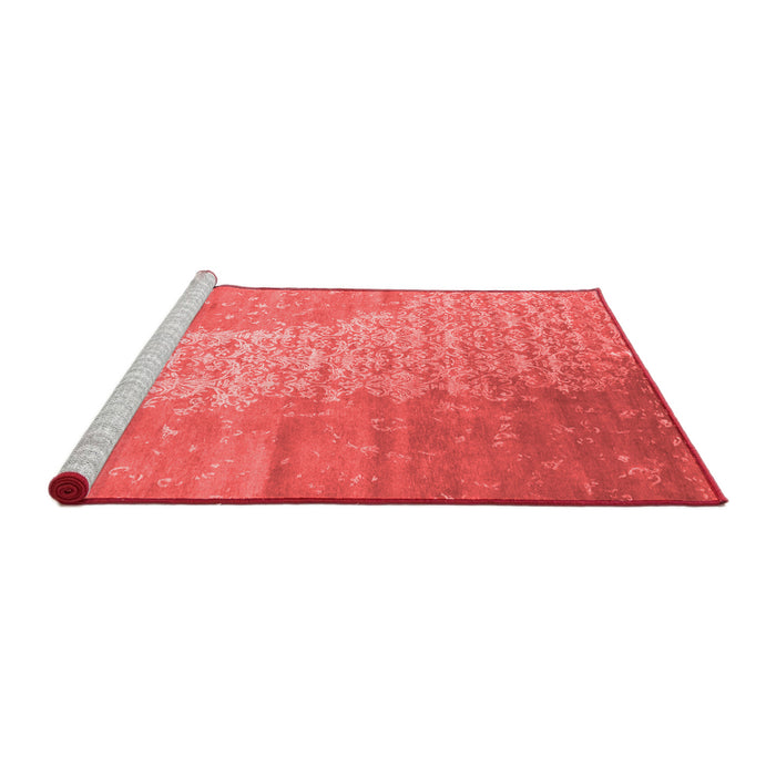 Contemporary Red Washable Rugs