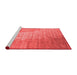 Contemporary Red Washable Rugs