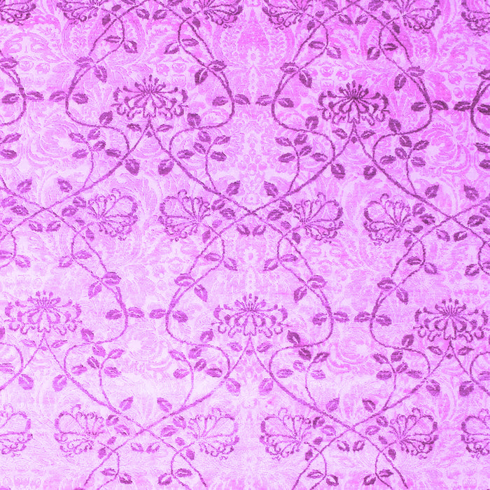 Abstract Purple Contemporary Rug, con1307pur