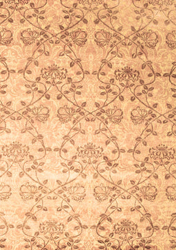 Abstract Brown Contemporary Rug, con1307brn