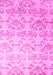 Abstract Pink Contemporary Rug, con1307pnk