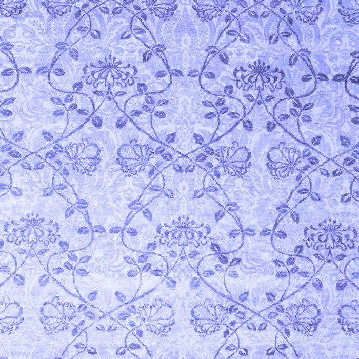 Machine Washable Abstract Blue Contemporary Rug, wshcon1307blu