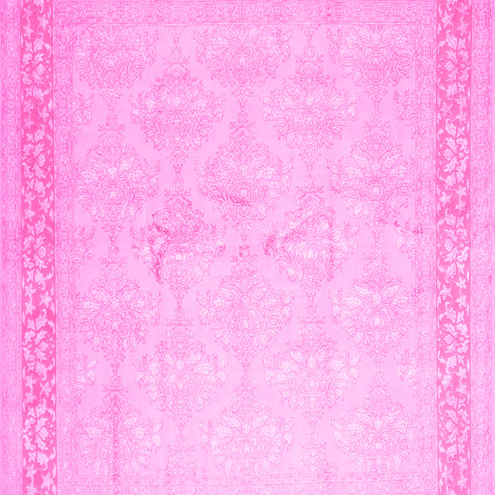 Abstract Pink Contemporary Rug, con1308pnk