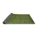 Thickness of Contemporary Seaweed Green Modern Rug, con1309