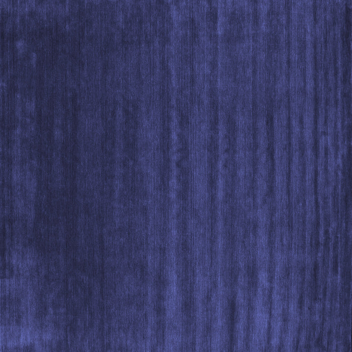 Square Abstract Blue Contemporary Rug, con130blu