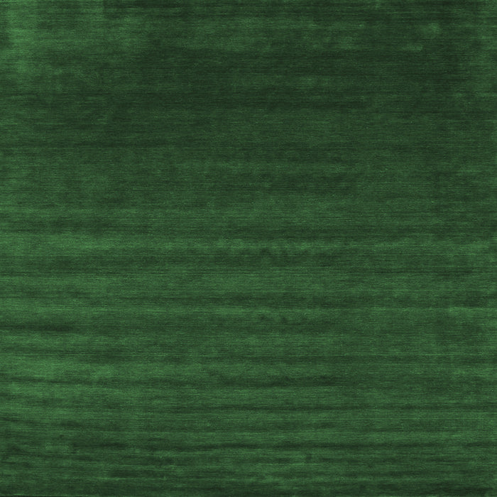 Square Machine Washable Abstract Emerald Green Contemporary Area Rugs, wshcon130emgrn