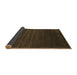 Sideview of Abstract Brown Contemporary Rug, con130brn