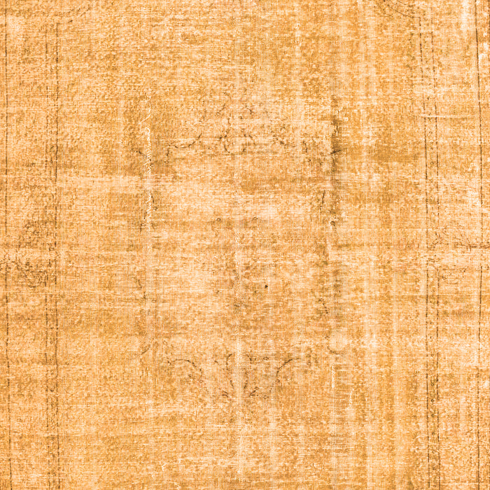 Abstract Orange Contemporary Rug, con1310org