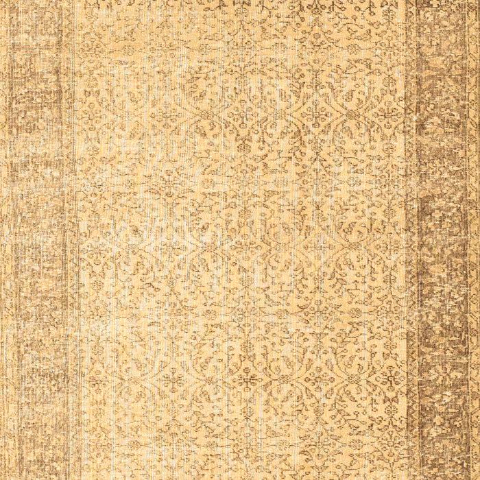Machine Washable Abstract Brown Contemporary Rug, wshcon1311brn