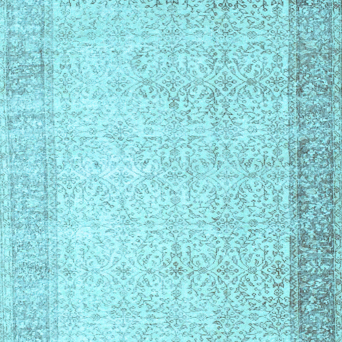 Abstract Light Blue Contemporary Rug, con1311lblu