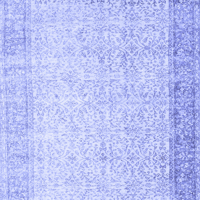 Machine Washable Abstract Blue Contemporary Rug, wshcon1311blu