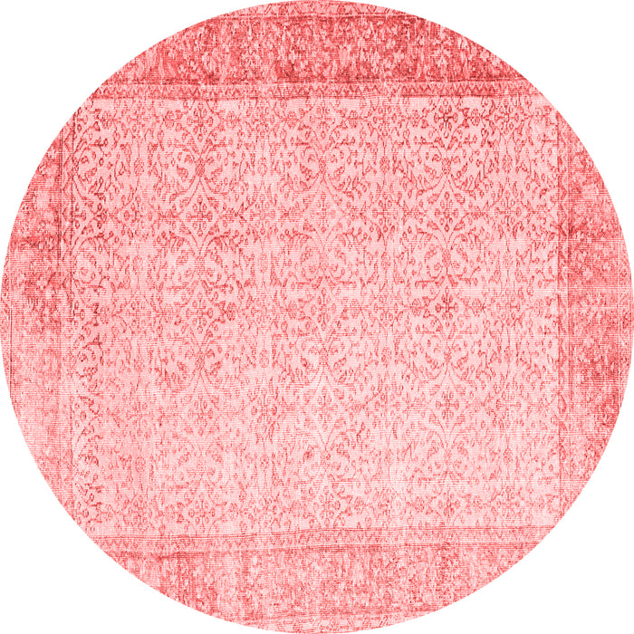 Machine Washable Abstract Red Contemporary Rug, wshcon1311red