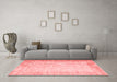 Contemporary Red Washable Rugs