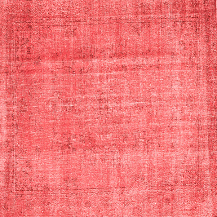 Abstract Red Contemporary Rug, con1312red