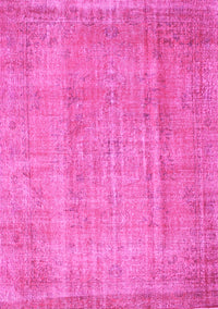 Abstract Pink Contemporary Rug, con1312pnk