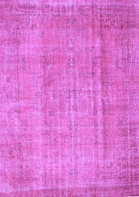 Abstract Purple Contemporary Rug, con1312pur