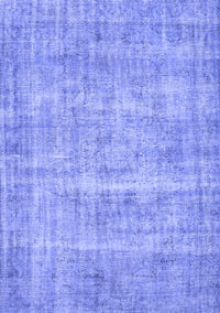 Abstract Blue Contemporary Rug, con1313blu