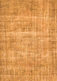 Abstract Orange Contemporary Rug, con1313org