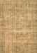 Machine Washable Abstract Brown Contemporary Rug, wshcon1313brn