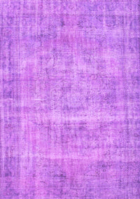 Abstract Purple Contemporary Rug, con1313pur