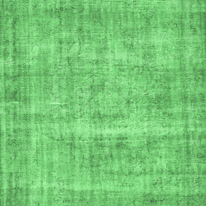 Abstract Emerald Green Contemporary Rug, con1313emgrn