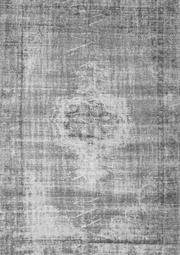 Abstract Gray Contemporary Rug, con1314gry