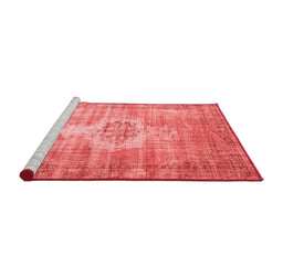 Contemporary Red Washable Rugs