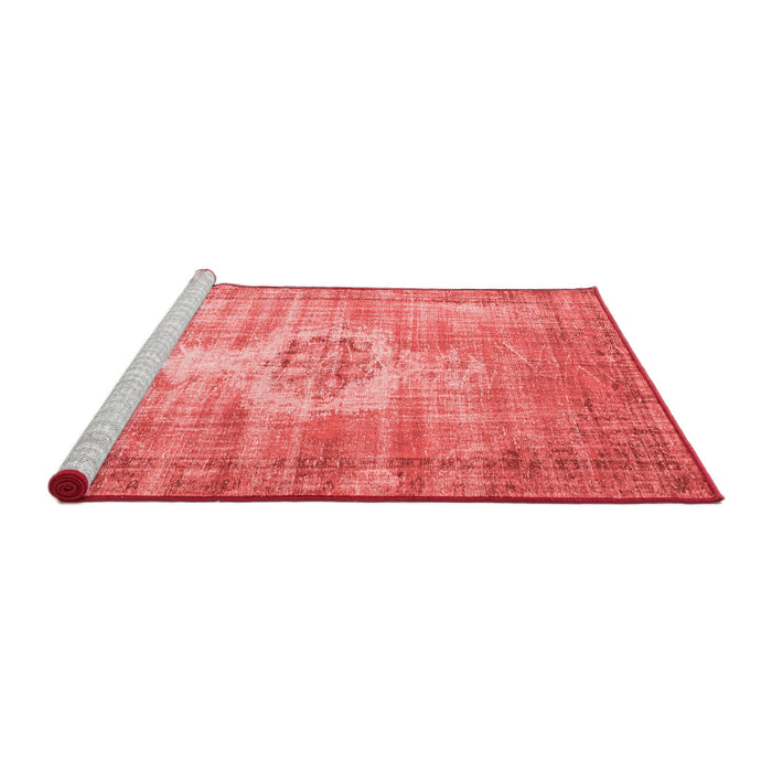 Contemporary Red Washable Rugs