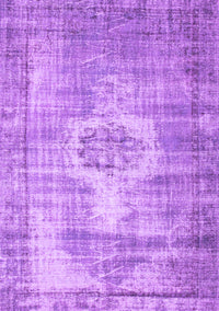 Abstract Purple Contemporary Rug, con1314pur