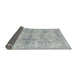 Thickness of Contemporary Gray Modern Rug, con1315