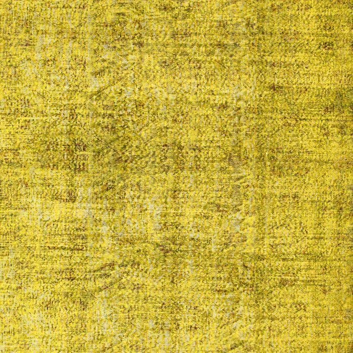 Machine Washable Abstract Yellow Contemporary Rug, wshcon1315yw