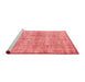 Contemporary Red Washable Rugs