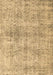 Abstract Brown Contemporary Rug, con1315brn