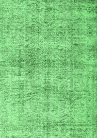 Abstract Emerald Green Contemporary Rug, con1315emgrn