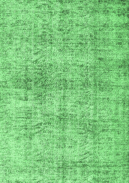 Abstract Emerald Green Contemporary Rug, con1315emgrn