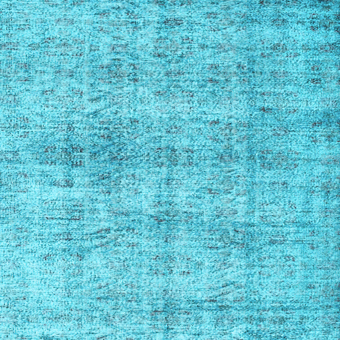 Square Abstract Light Blue Contemporary Rug, con1315lblu