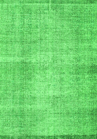 Abstract Green Contemporary Rug, con1317grn