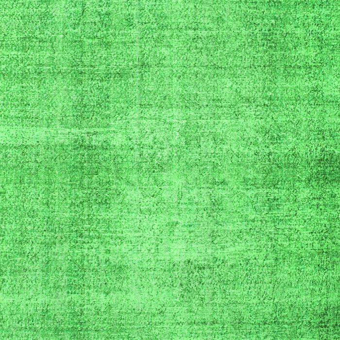 Abstract Green Contemporary Rug, con1317grn