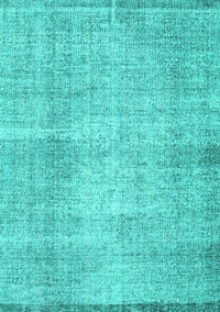 Abstract Turquoise Contemporary Rug, con1317turq