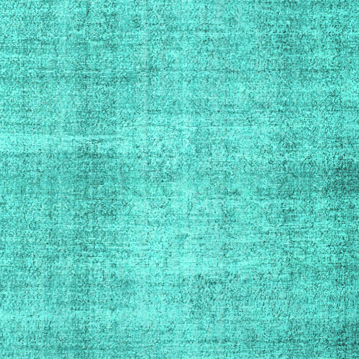 Machine Washable Abstract Turquoise Contemporary Area Rugs, wshcon1317turq