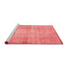 Contemporary Red Washable Rugs