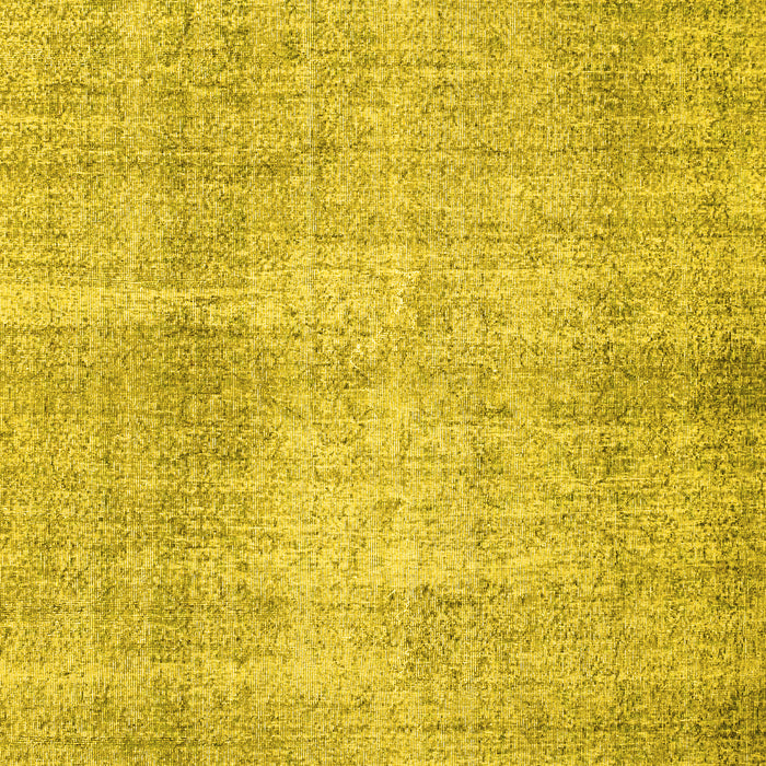 Machine Washable Abstract Yellow Contemporary Rug, wshcon1317yw