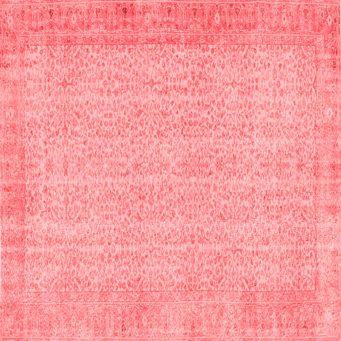 Machine Washable Abstract Red Contemporary Rug, wshcon1318red