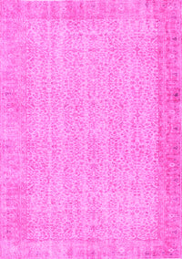 Abstract Pink Contemporary Rug, con1318pnk