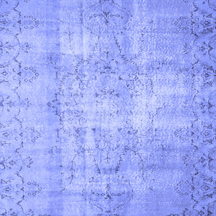 Machine Washable Abstract Blue Contemporary Rug, wshcon1319blu