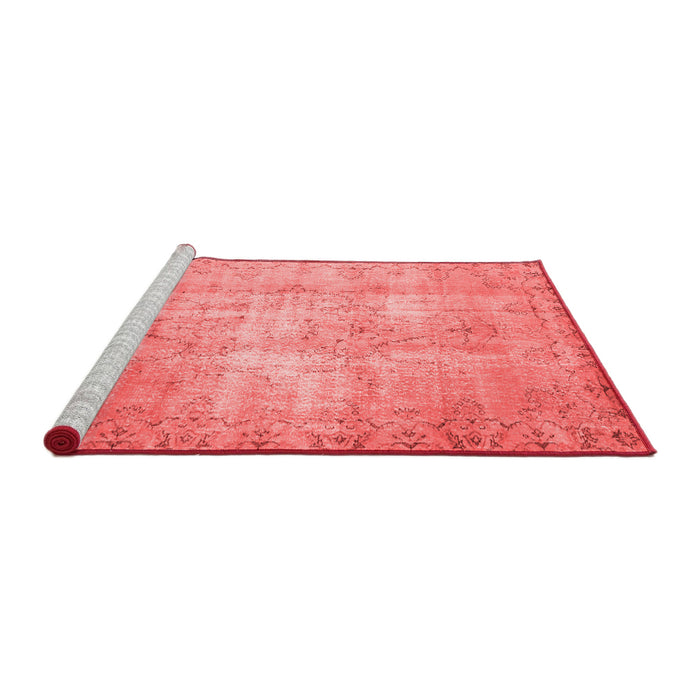 Contemporary Red Washable Rugs