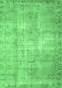 Abstract Emerald Green Contemporary Rug, con1319emgrn